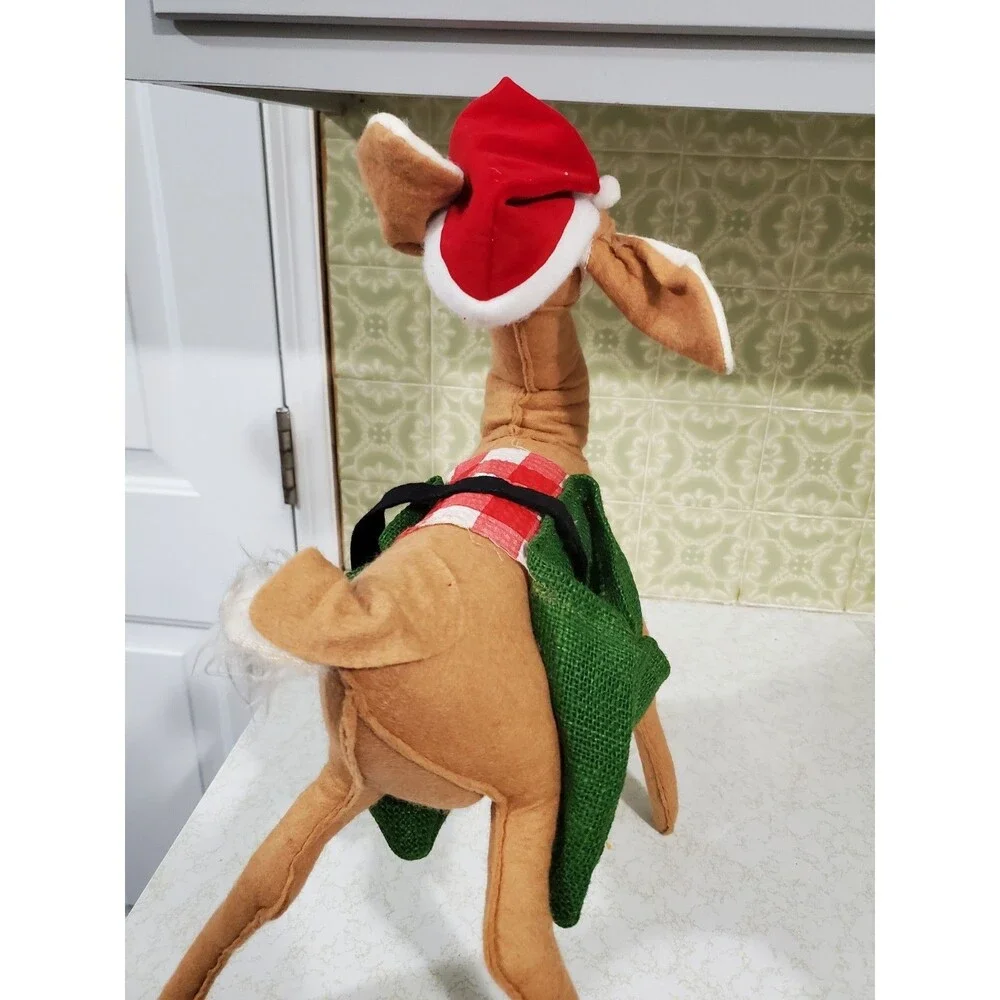 Annalee Mobilitee Doll Poseable Christmas Reindeer Large 18